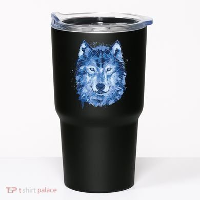 Polygon Wolf Wild Animal Tumbler