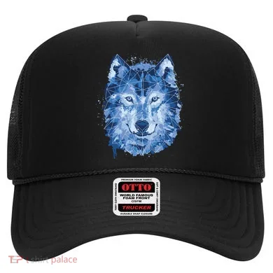 Polygon Wolf Wild Animal Hat