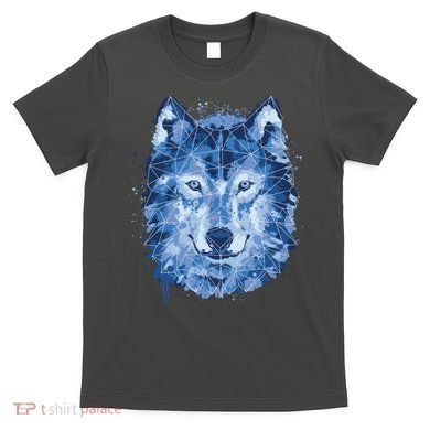 Polygon Wolf Wild Animal T-Shirt