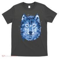 Polygon Wolf Wild Animal T-Shirt thumb 0
