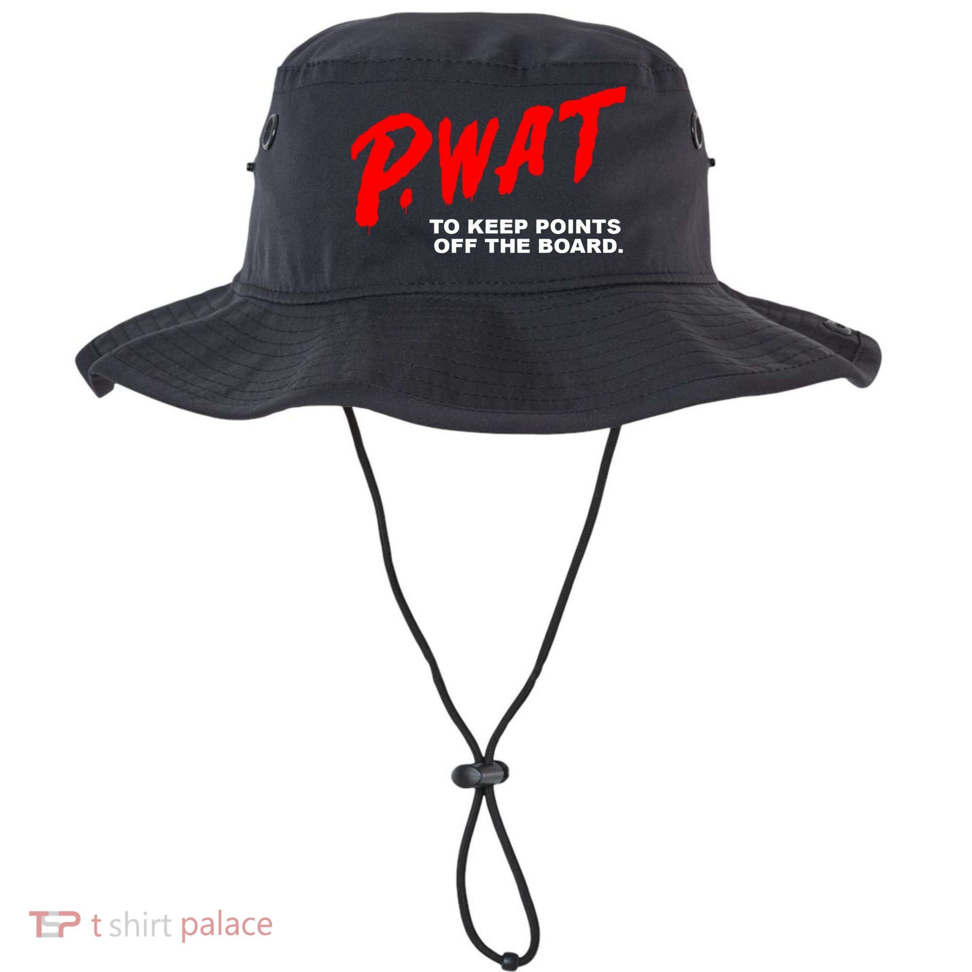Peyton Watson Wearing P.Wat Too Keep Points Off The Board Bucket Hat