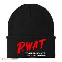 Peyton Watson Wearing P.Wat Too Keep Points Off The Board Beanie thumb 0