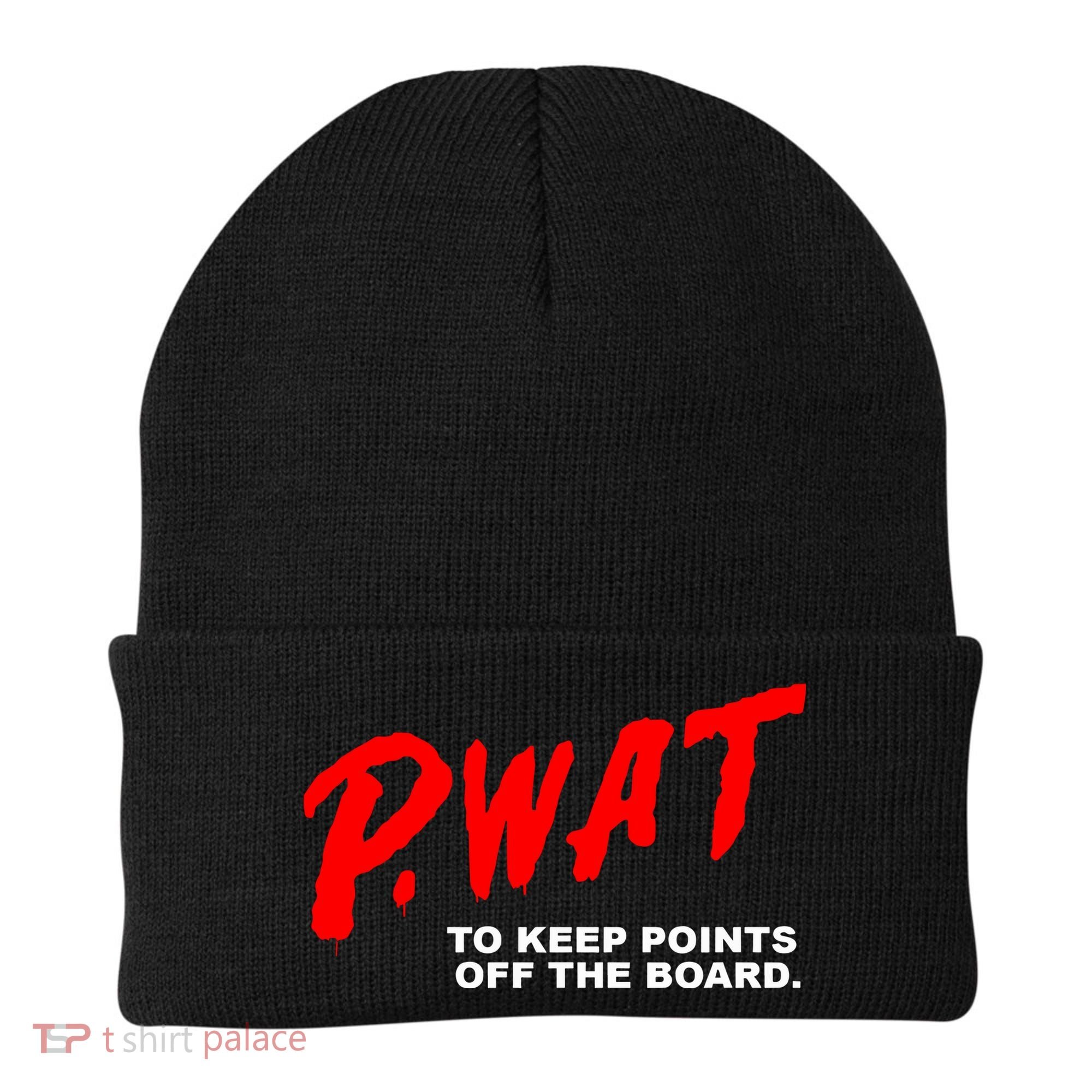 Peyton Watson Wearing P.Wat Too Keep Points Off The Board Beanie