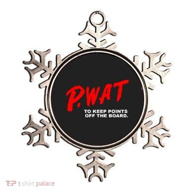 Peyton Watson Wearing P.Wat Too Keep Points Off The Board Ornament