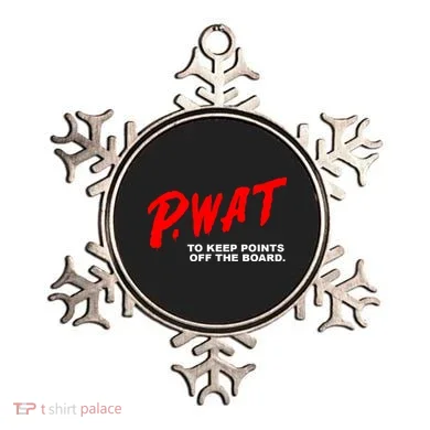 Peyton Watson Wearing P.Wat Too Keep Points Off The Board Ornament