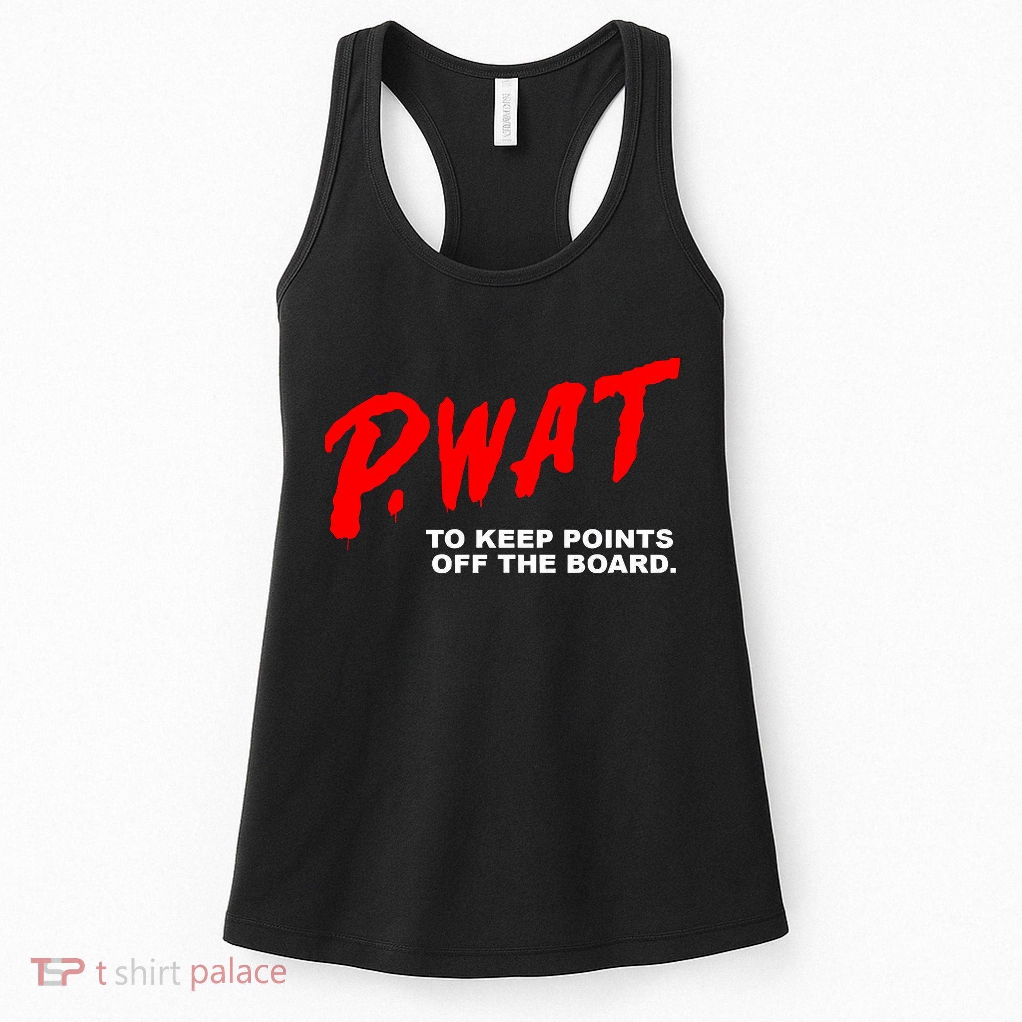 Peyton Watson Wearing P.Wat Too Keep Points Off The Board Women's Tank Top