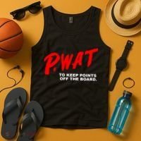 Peyton Watson Wearing P.Wat Too Keep Points Off The Board Tank Top thumb 4