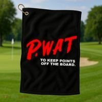 Peyton Watson Wearing P.Wat Too Keep Points Off The Board Golf Towel thumb 1
