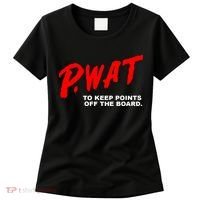 Peyton Watson Wearing P.Wat Too Keep Points Off The Board Women's T-Shirt thumb 0