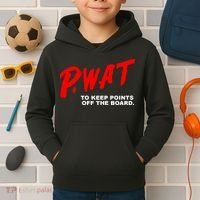 Peyton Watson Wearing P.Wat Too Keep Points Off The Board Kids Hoodie thumb 2