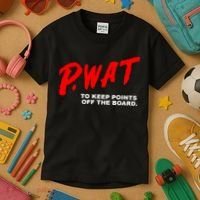 Peyton Watson Wearing P.Wat Too Keep Points Off The Board Kids T-Shirt thumb 3