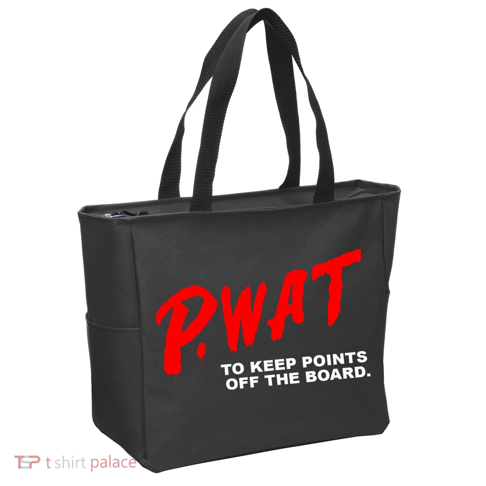 Peyton Watson Wearing P.Wat Too Keep Points Off The Board Tote Bag
