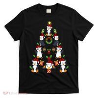 Penguin Xmas Lighting Tree Penguin Christmas T-Shirt thumb 0