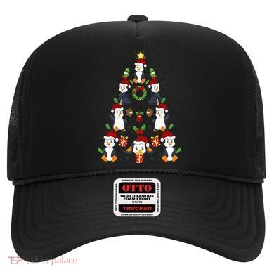 Penguin Xmas Lighting Tree Penguin Christmas Hat