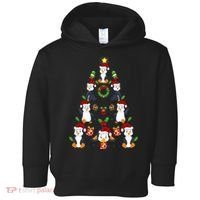 Penguin Xmas Lighting Tree Penguin Christmas Toddler Hoodie thumb 0