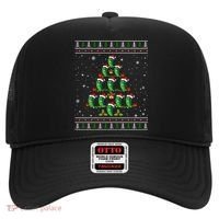 Pickle Xmas Tree Santa Hat Pickle Fruit Christmas Ugly Hat thumb 0