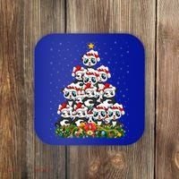 Panda Xmas Tree Lighting Santa Panda Christmas Gift Coaster thumb 0