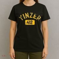 Pittsburgh Yinzer 412 Sl City Pennsylvania Funny Vintage T-Shirt thumb 4