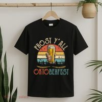 Prost Y All Oktoberfest Vintage Drinking Beer Team T-Shirt thumb 2