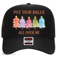 Put Your Balls All Over Me Funny Offensive Xmas Hat thumb 0