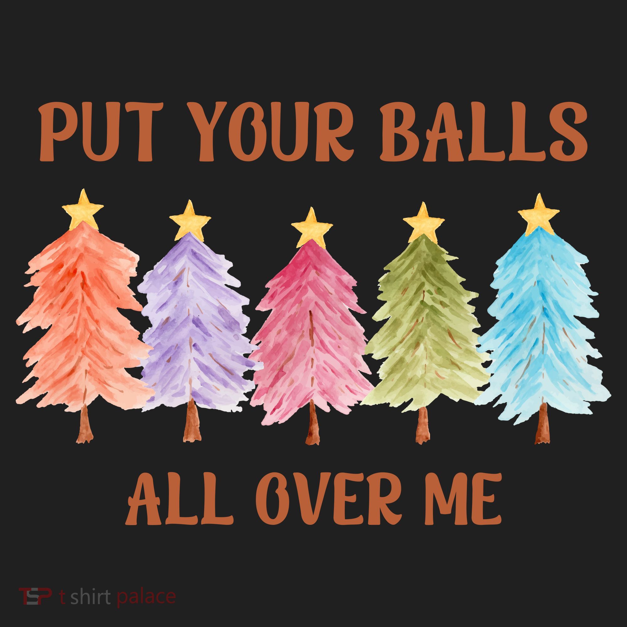 Put Your Balls All Over Me Funny Offensive Xmas Hat