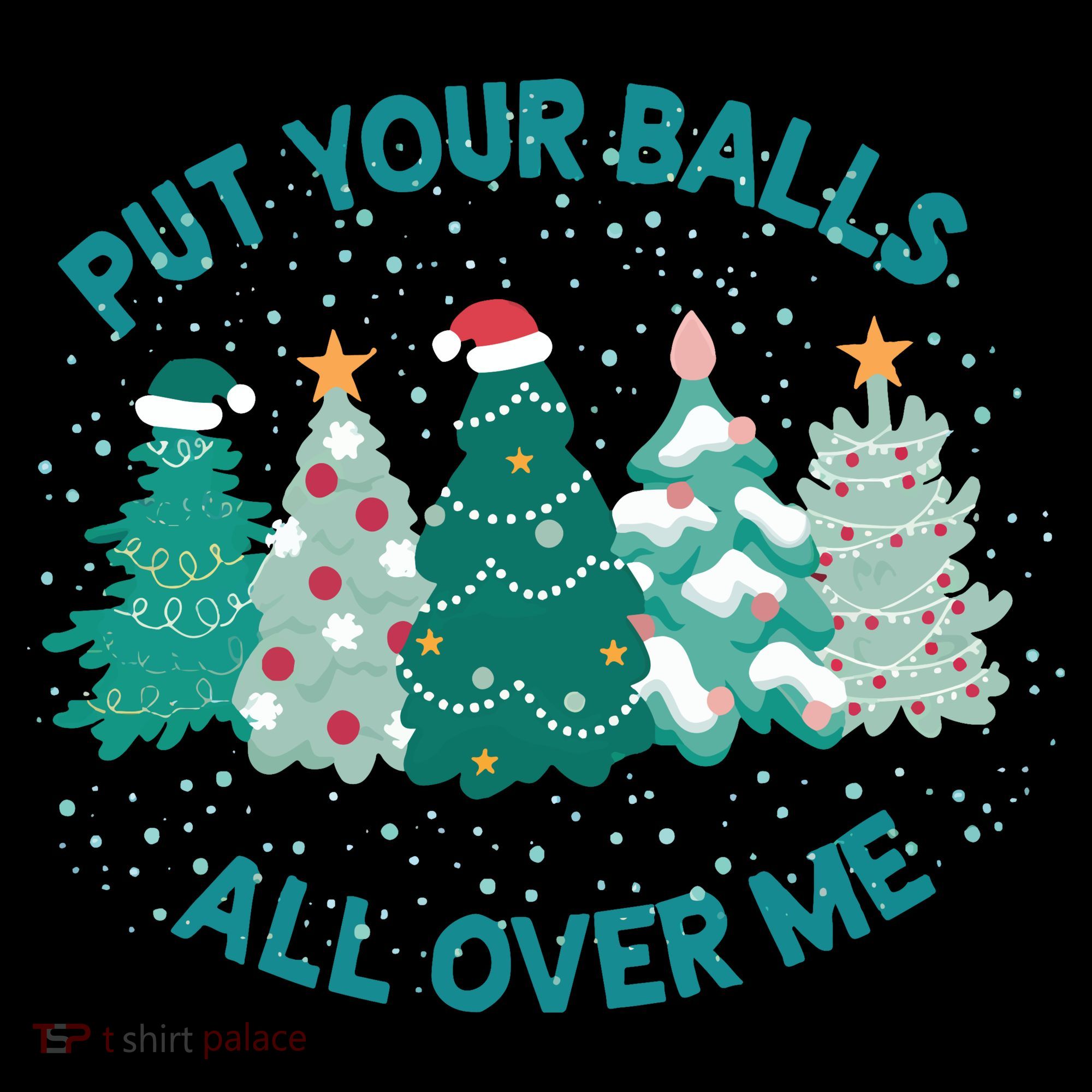 Put Your Balls All Over Me Christmas Sweater Ugly Coffee Mug