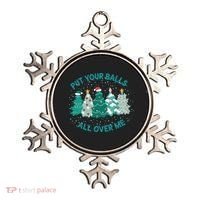 Put Your Balls All Over Me Christmas Sweater Ugly Ornament thumb 0