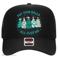 Put Your Balls All Over Me Christmas Sweater Ugly Hat thumb 0