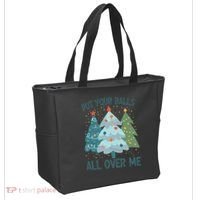 Put Your Balls All Over Me , Funny Christmas Tote Bag thumb 2