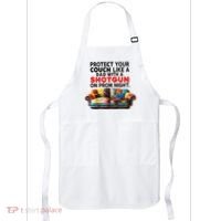 Protect Your Couch Like A Dad On Prom Night Funny Humor Meme Apron thumb 0