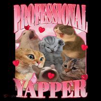 Professional Yapper Cat Funny Oddly Specific Dank Meme Coffee Mug thumb 5