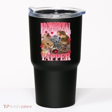 Professional Yapper Cat Funny Oddly Specific Dank Meme Tumbler
