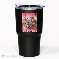 Professional Yapper Cat Funny Oddly Specific Dank Meme Tumbler thumb 0