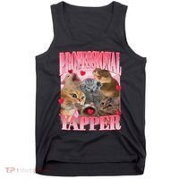 Professional Yapper Cat Funny Oddly Specific Dank Meme Tank Top thumb 0