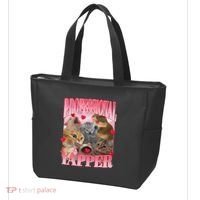 Professional Yapper Cat Funny Oddly Specific Dank Meme Tote Bag thumb 3
