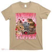 Professional Yapper Cat Funny Oddly Specific Dank Meme T-Shirt thumb 0