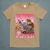 Professional Yapper Cat Funny Oddly Specific Dank Meme T-Shirt thumb 5