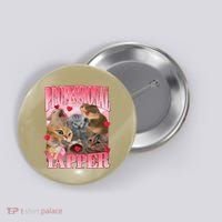 Professional Yapper Cat Funny Oddly Specific Dank Meme Button thumb 0