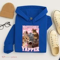 Professional Yapper Cat Meme Goofy Ahh Ironic Cat Hoodie thumb 4