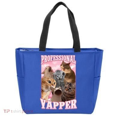 Professional Yapper Cat Meme Goofy Ahh Ironic Cat Tote Bag