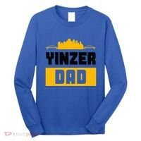 Pittsburgh Yinzer Dad Steel City 412 Home Long Sleeve Shirt thumb 0