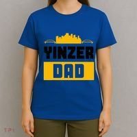 Pittsburgh Yinzer Dad Steel City 412 Home T-Shirt thumb 4