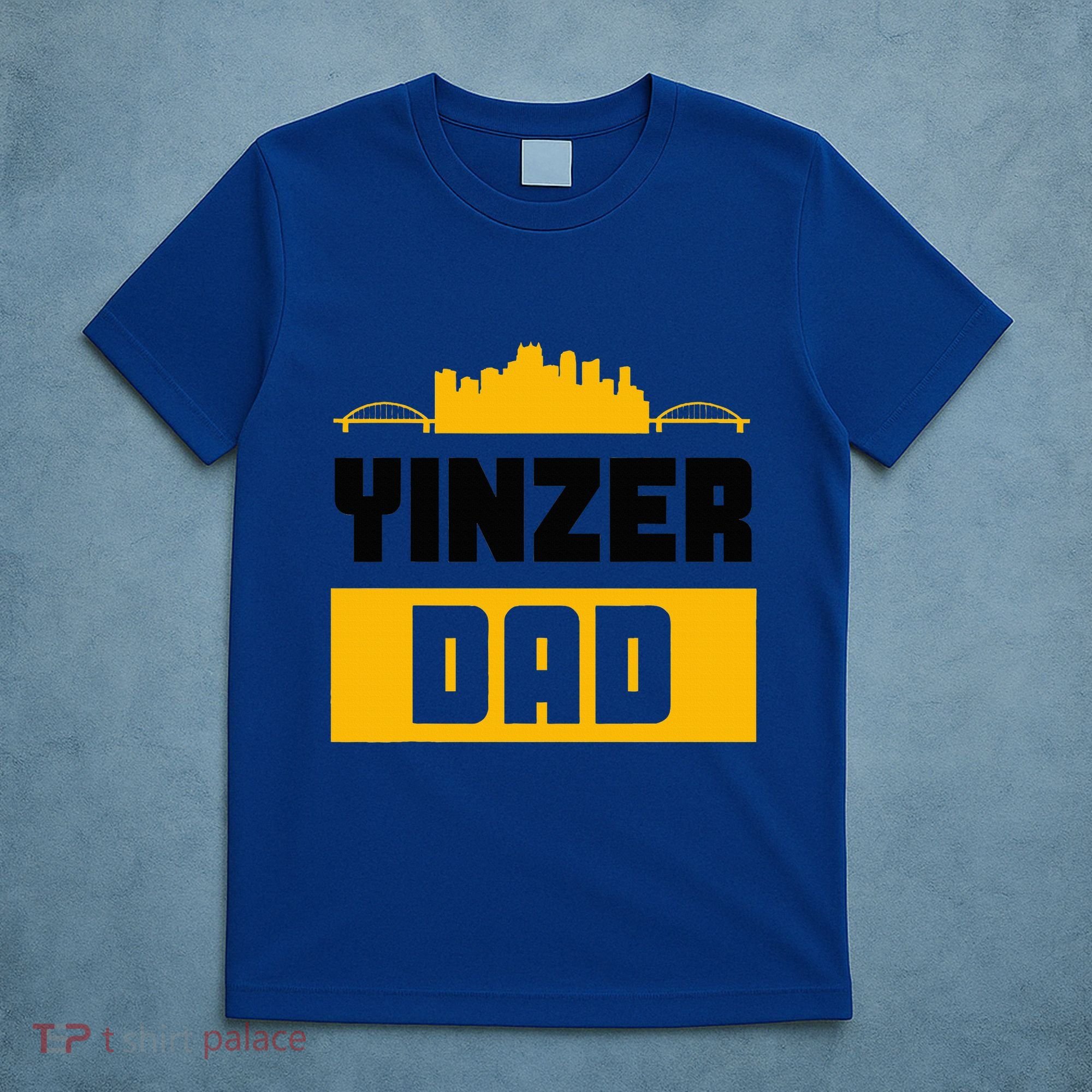 Pittsburgh Yinzer Dad Steel City 412 Home T-Shirt