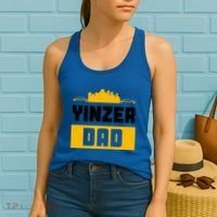 Pittsburgh Yinzer Dad Steel City 412 Home Women's Tank Top thumb 2