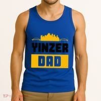 Pittsburgh Yinzer Dad Steel City 412 Home Tank Top thumb 3