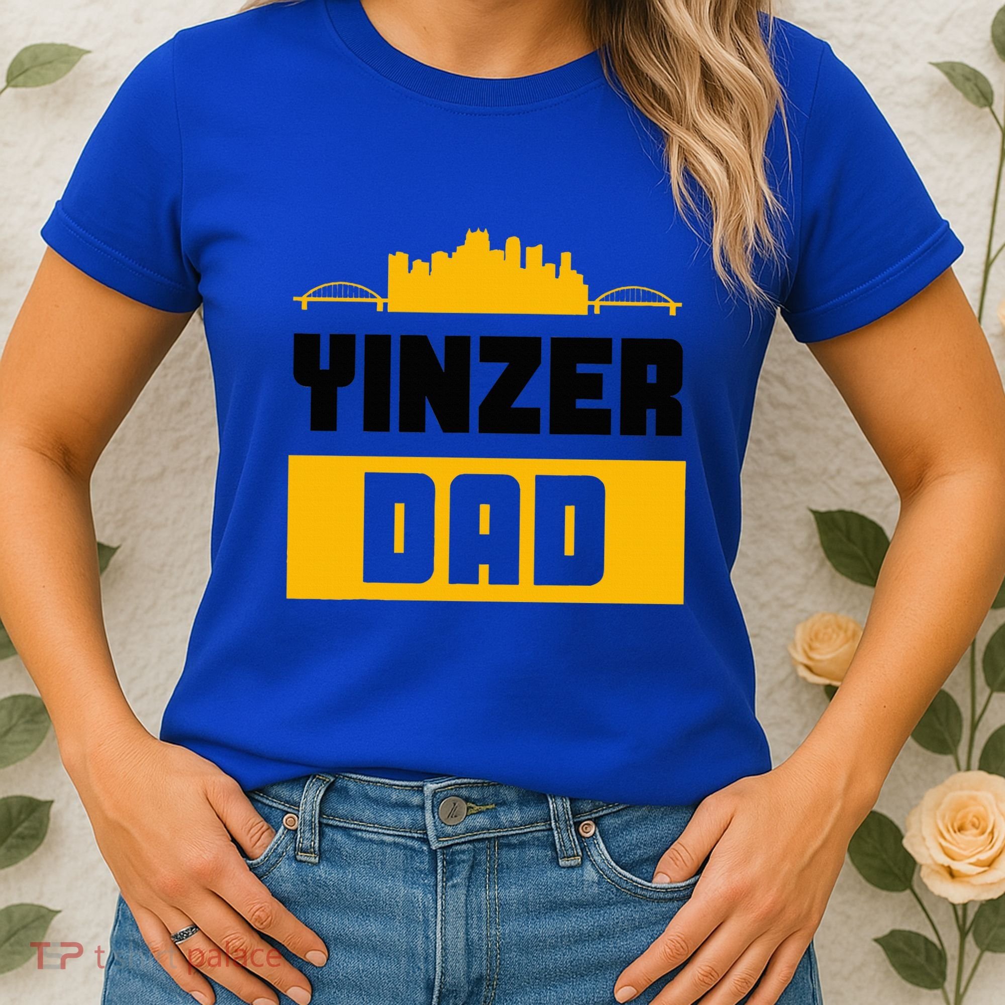 Pittsburgh Yinzer Dad Steel City 412 Home Women's T-Shirt