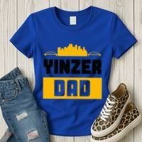 Pittsburgh Yinzer Dad Steel City 412 Home Women's T-Shirt thumb 3