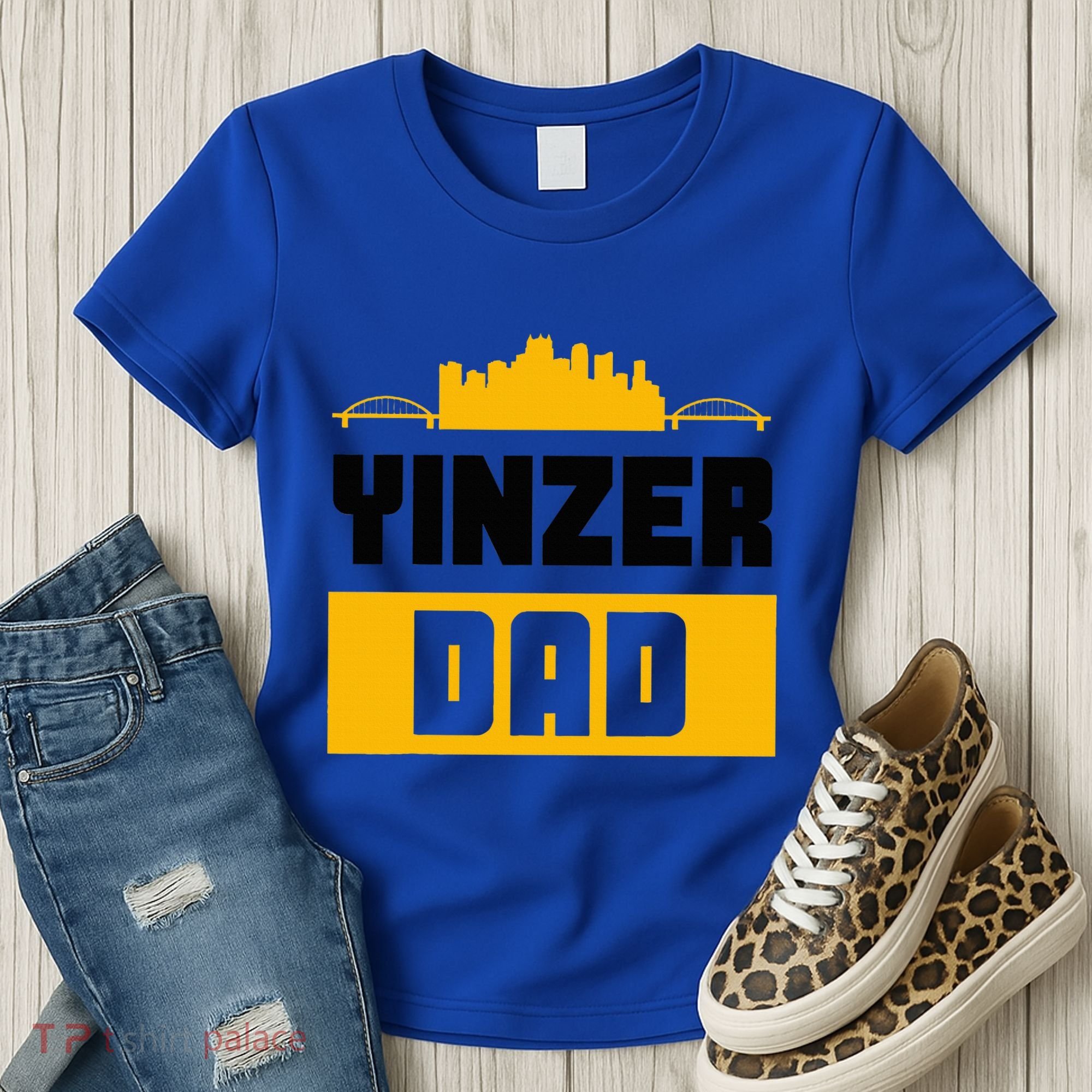 Pittsburgh Yinzer Dad Steel City 412 Home Women's T-Shirt