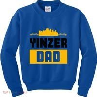 Pittsburgh Yinzer Dad Steel City 412 Home Kids Sweatshirt thumb 0
