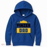 Pittsburgh Yinzer Dad Steel City 412 Home Kids Hoodie thumb 0
